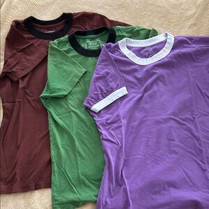 Big bud press Ringer T-Shirt purple